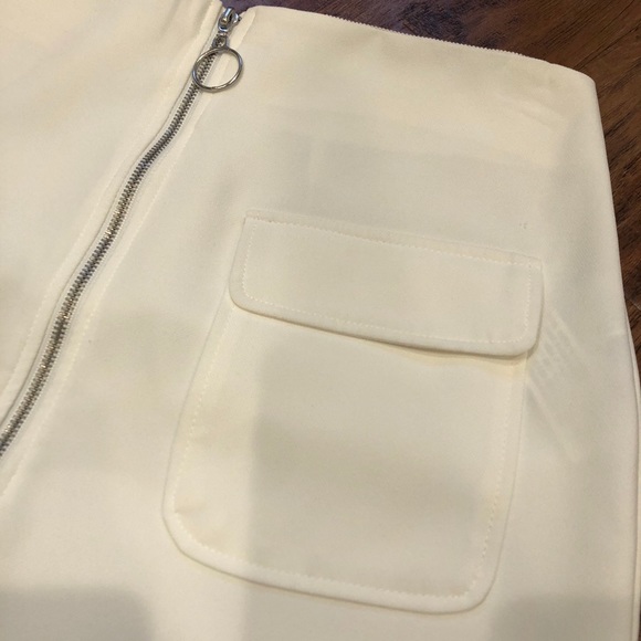 Forever 21 zip front mini skirt - Picture 4 of 6